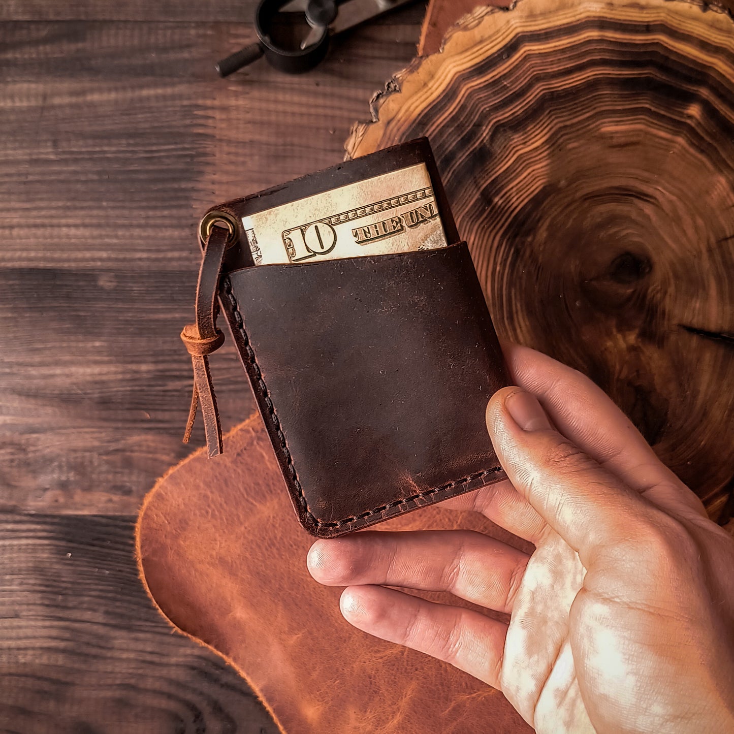 Front pocket wallet