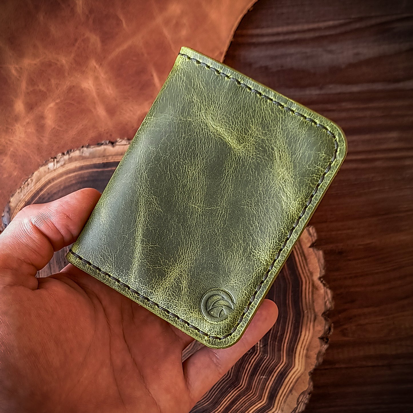 Card wallet with cash slot