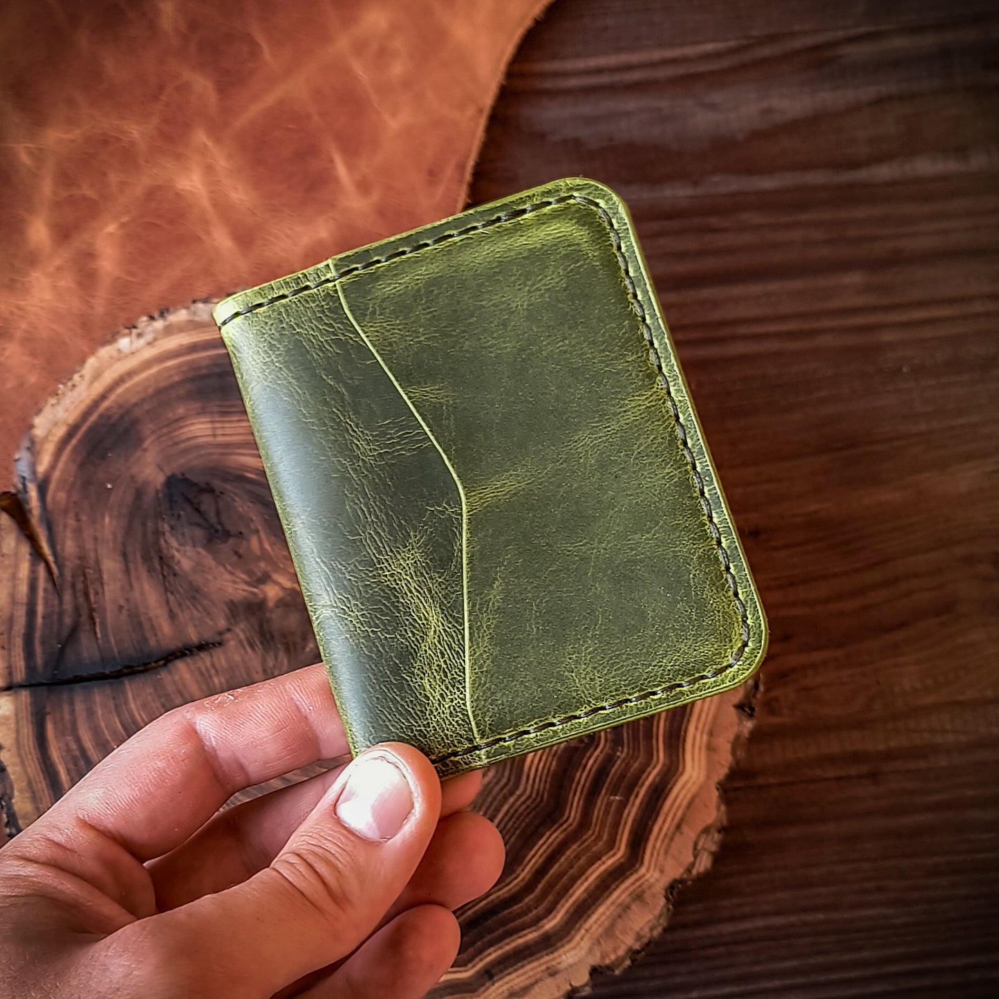 Card wallet with cash slot
