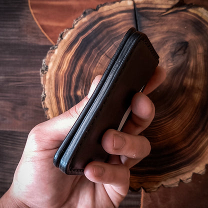 Card wallet with cash slot