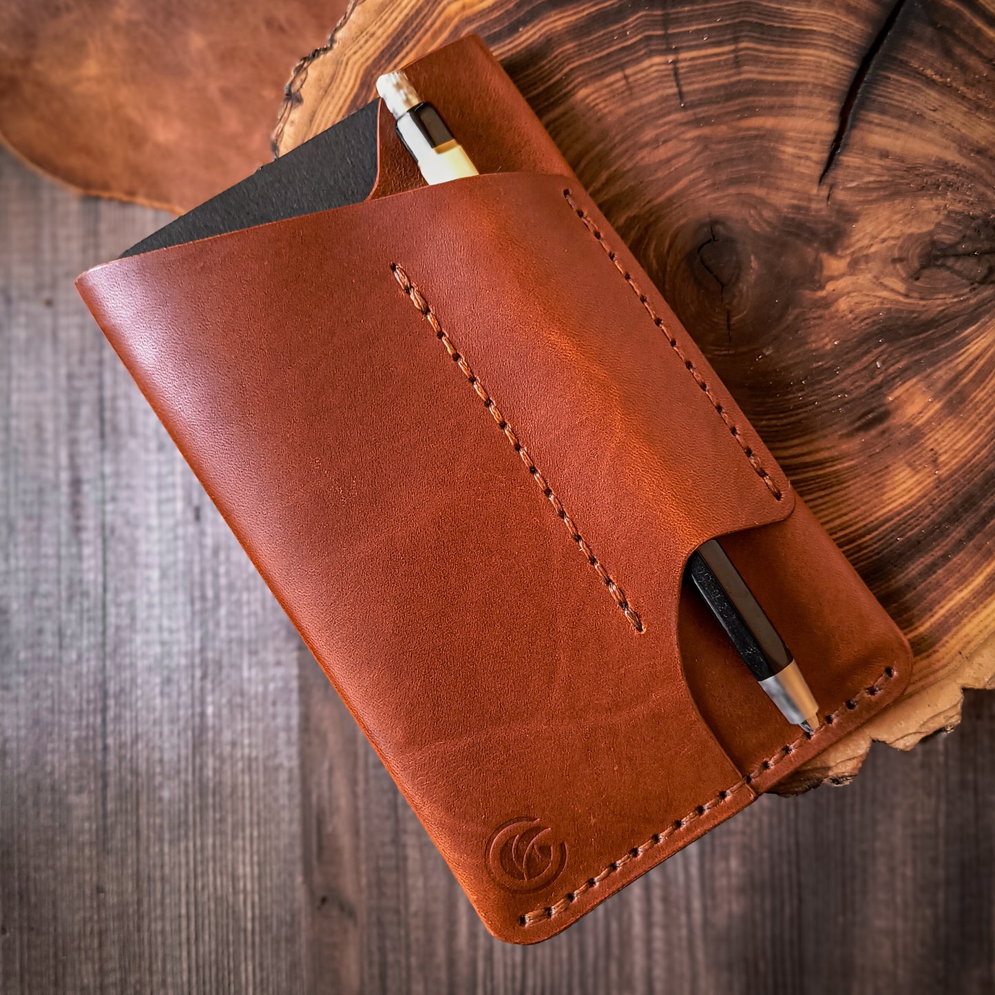 Field Journal sleeve with pen holder