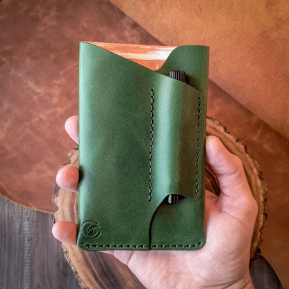 Field Journal sleeve with pen holder