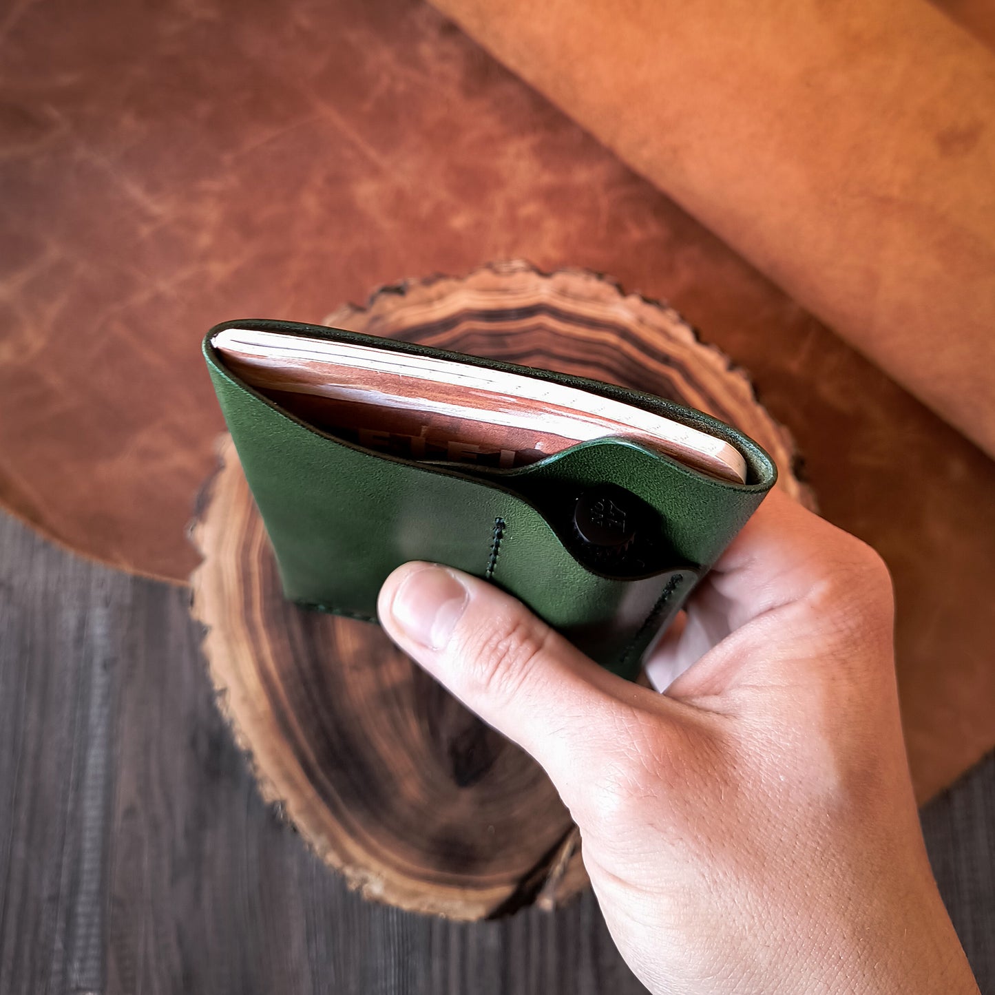 Field Journal sleeve with pen holder