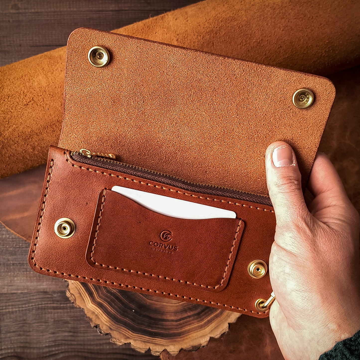 Long trucker wallet