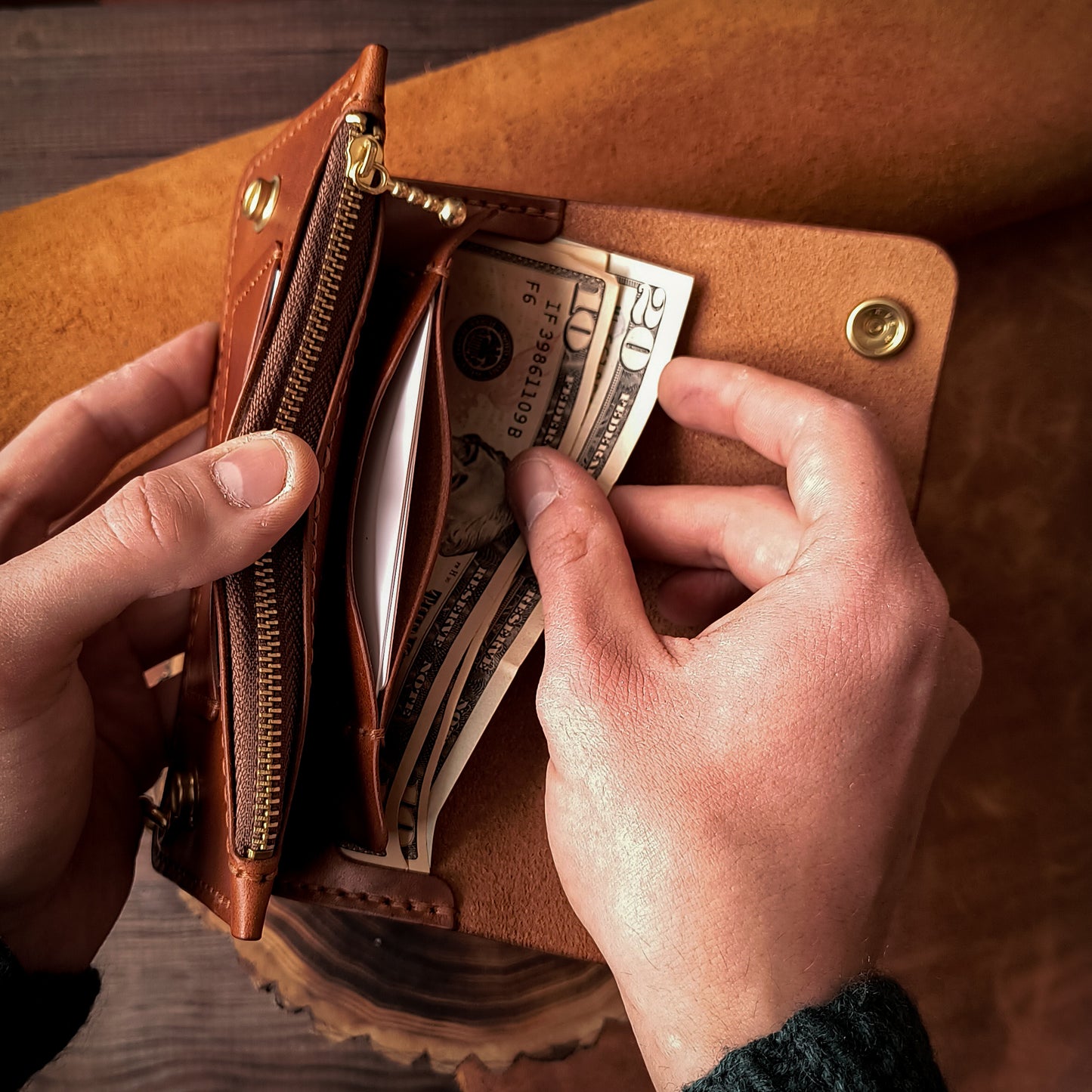 Long trucker wallet