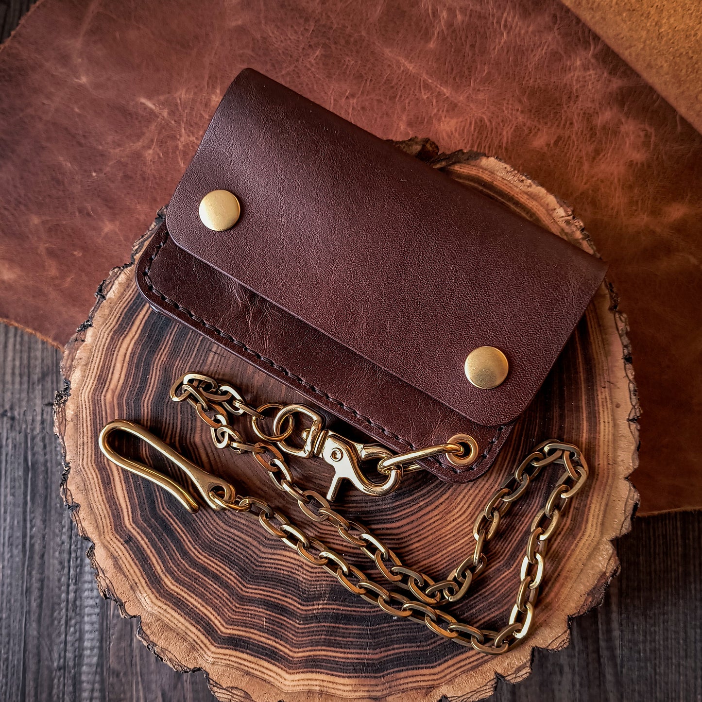 Small trucker wallet